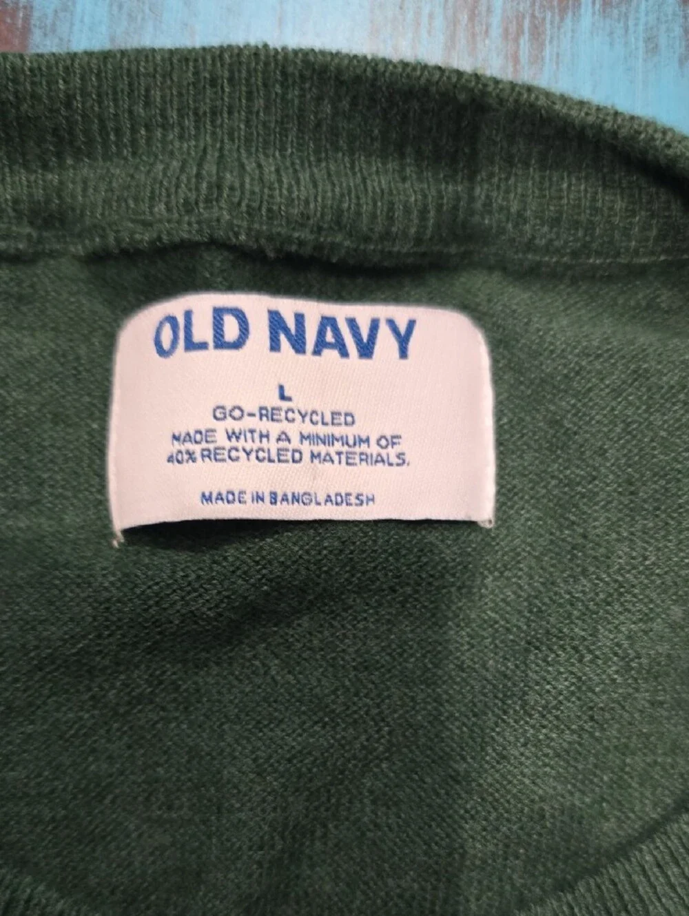 Old Navy Forest Green Crewneck Sweater